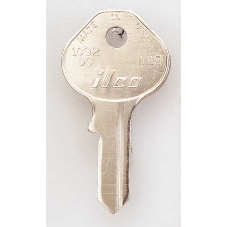 Key Blank, Brass, Type M13, 4 Pin, PK10 MPN:1092DS-M13