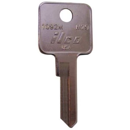 Key Blank, Brass, 1092M-M29, PK10 MPN:1092M-M29