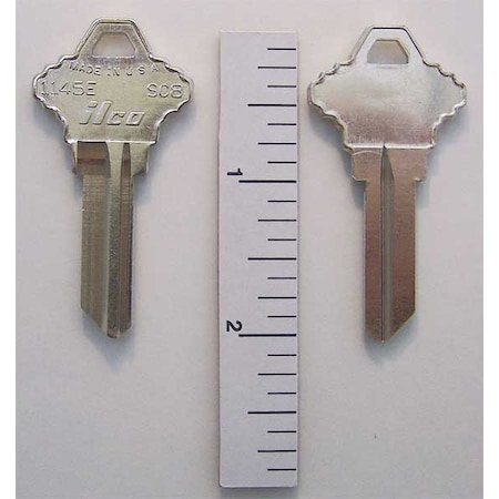 Key Blank, Pins 5, PK10 MPN:1145E-SC8