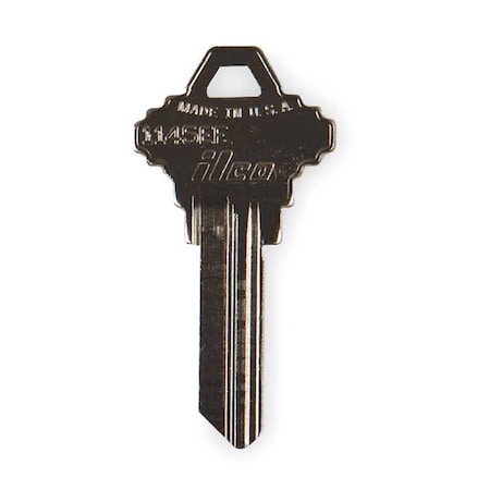 Key Blank, Brass, Schlage Lock, PK10 MPN:1145EF