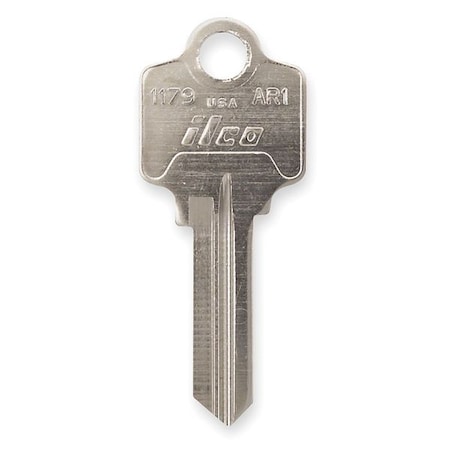 Key Blank, Brass, Type AR1, 5 Pin, PK10 MPN:1179-AR1