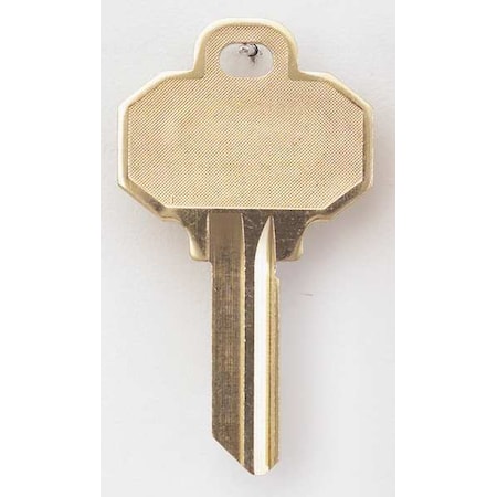 Key Blank, Nickle, Type BW2, 5 Pin, PK10 MPN:1510-BW2
