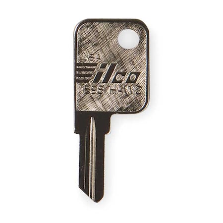 Key Blank, Brass, Hayworth Lock, PK10 MPN:1598-HAW2