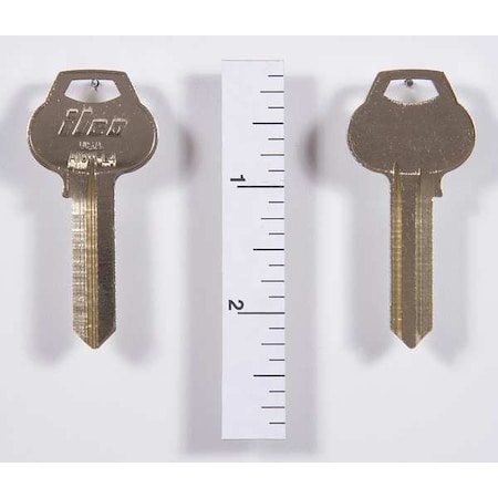 Key Blank, L4, Brass, PK10 MPN:A1011-L4