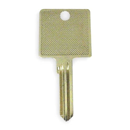 Key Blank, Type Hotel, Pins 6, PK100 MPN:A1011D1-HANS-ILCO