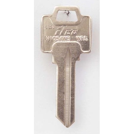Key Blank, Brass, Type WR5, 5 Pin, PK10 MPN:N1054WB-WR5