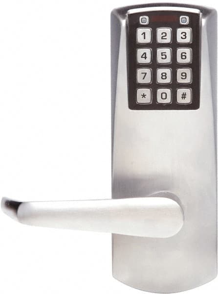 Combination Entry Lever Lockset for 1-3/8 to 2-1/4