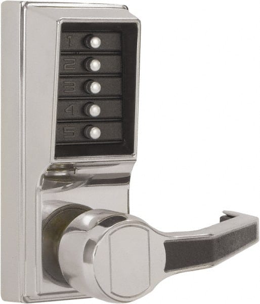 Combination Entry Lever Lockset for 1-3/8 to 2-1/4