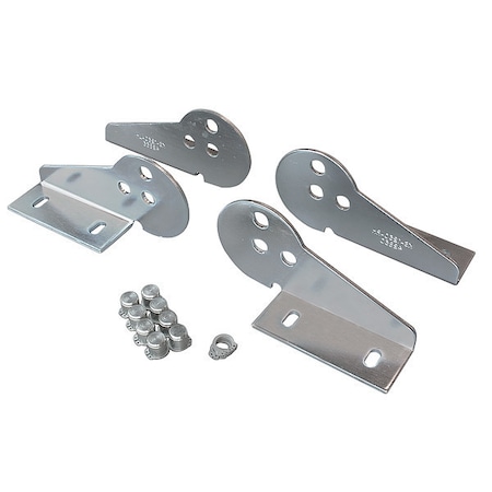 Mtg Bracket Set, Varitrak®, Steel, 60mm MPN:S1800 MB4
