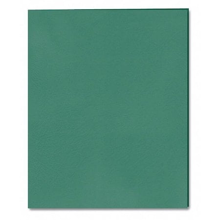 Case of Green Paper Pocket Folders, 11.75