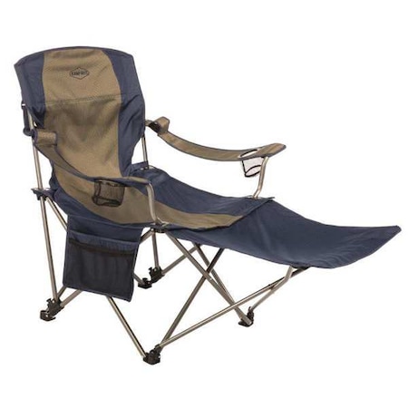 Chair, Blue/Gray, 49 in. L x 37 in. H MPN:CC231