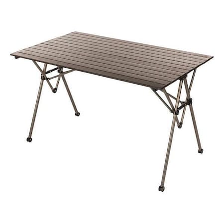 Kwik Set Table, Gray/Silver, 45 in. L MPN:KST024