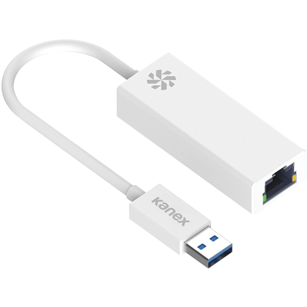 Kanex USB 3.0 Gigabit Ethernet - USB 3.0 - 1 Port(s) - 1 - Twisted Pair - 1000Base-T - Desktop (Min Order Qty 3) MPN:K118-U3E-WT8I