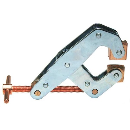 T-Clamp, 1 In, 1/2 Throat, 350 lb, Steel MPN:K010T