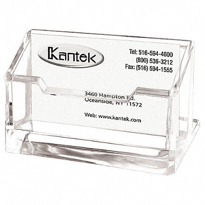 Business Card Holder Clear Acrylic MPN:KTKAD30