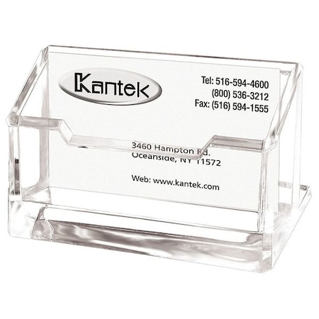 Business Card Holder, Clear, Acrylic MPN:KTKAD30