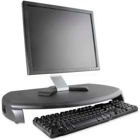 Kantek MS280B LCD/CRT Monitor Stand With Keyboard Storage Black MS280B