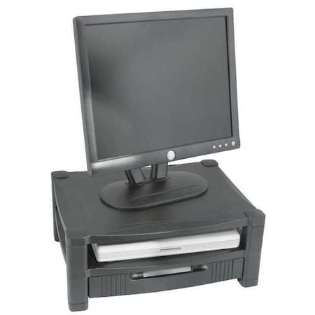 Two-Level Stand, w/Drawer, Black MPN:MS480