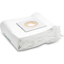 Karcher Paper Filter Bags For Dry Vacuum Cleaners 12-3/16'' White Pack of 10 8.621-509.0