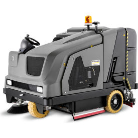 Karcher B 300 R I Lpg Powered Ride-On Sweeper Scrubber w/ Sweep Brush 55-1/8