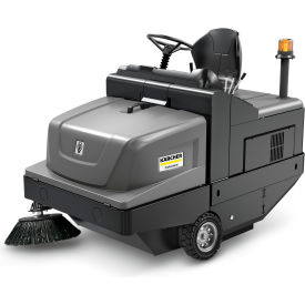 Karcher KM 105/180 R Bp Classic Ride-On Battery Sweeper w/ 1 Side Broom 41