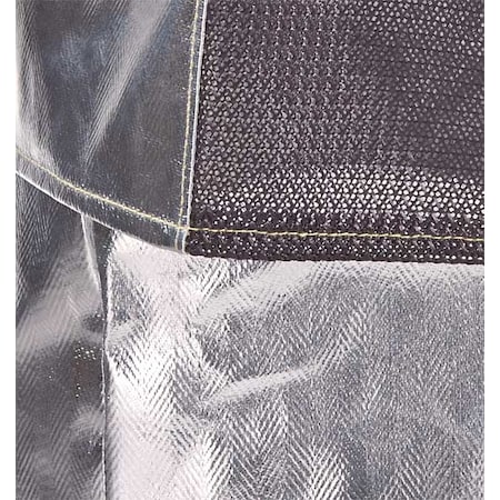 Aluminized Jacket, L, 15 oz Rayon MPN:706ARCNL