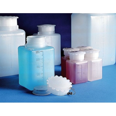 Rectangular Bottle, Graduated, 500mL, PK6 MPN:226295-0500