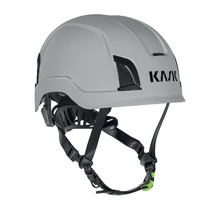 Safety Helmet, Polystyrene, HDPE, Type 1, Class E, Type 2, Class E, Light Gray MPN:WHE00097-215