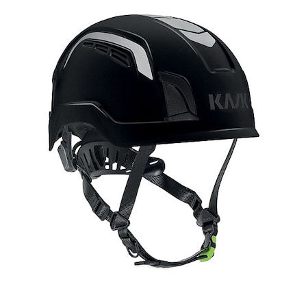 Hard Hat, Polystyrene, Polypropylene, Not Applicable Point Not Applicable, Black MPN:WHE00100-210
