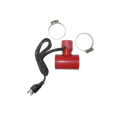 Lower Radiator Hose Heater, 3