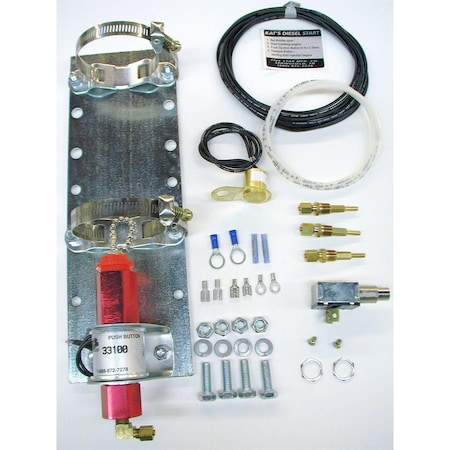 Ether Injection System, CID 100-299, 24V MPN:34112