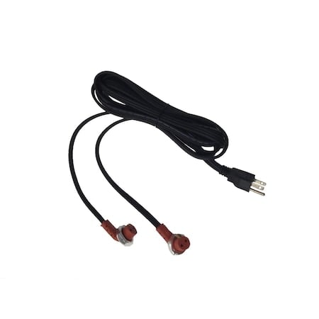 Y Cordset, w/Male Plug, 6ft. MPN:35250