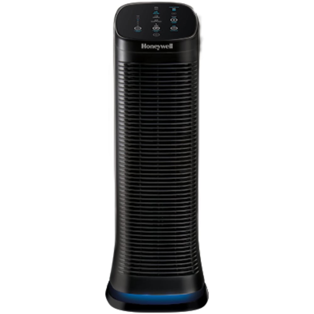 Honeywell AirGenius 5 Air Cleaner/Odor Reducer, 250 Sq. Ft. Coverage, 26 13/16inH x 10inW x 10inD, Black MPN:HFD-320