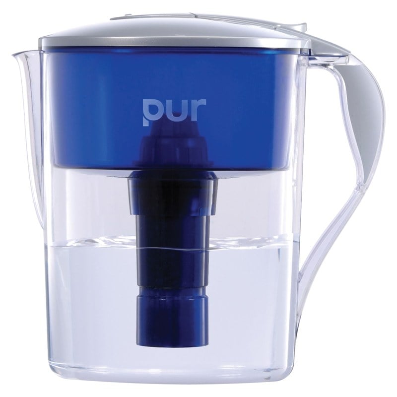Honeywell Pur Water Filter Pitcher, 40 Gallon Capacity, Blue/Clear (Min Order Qty 2) MPN:CR1100C