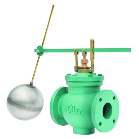 Float Valve Assembly, Single, Size 3 In. MPN:377FG/IB
