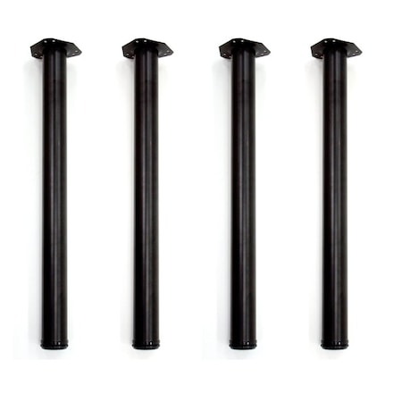 Regency Kee Post Table Legs - Black, PK4 MPN:MTBP27BK