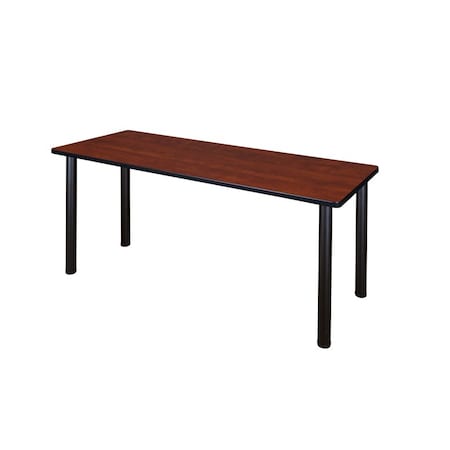 Regency Kee 72 x 24 in. Training Seminar Table- Cherry Top, Black Legs MPN:MT7224CHBPBK