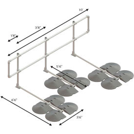 Kee Safety® Guard® Straight Railing Kit 120