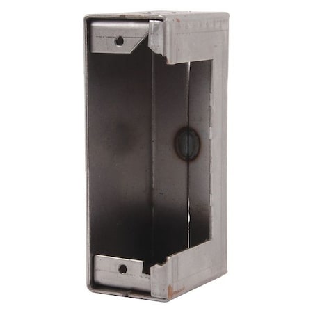 Weldable Gate Box, Silver, 2-3/8