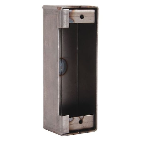 Weldable Gate Box, Silver, 2-3/8