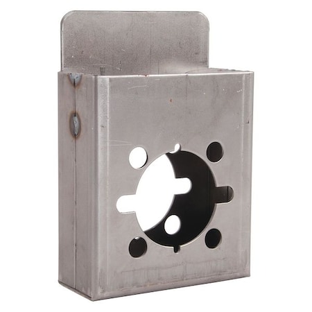 Weldable Gate Box, Silver, 2-3/8