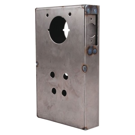 Weldable Gate Box, Silver, 2-3/8