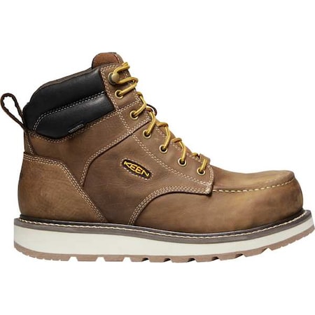 Men's 6-Inch Work Boot, 8 1/2, Carbon Fiber Toe, 6 in H, Brown, 1023222 MPN:1023222