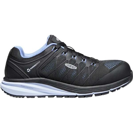 Women's Athletic Shoe, 10, Carbon Fiber Toe, 3 in H, Hydrangea/Black, 1025241 MPN:1025241