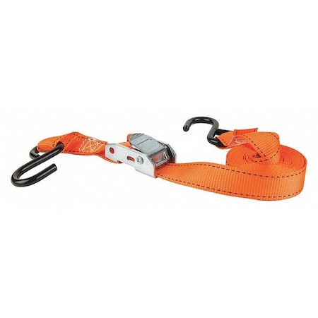 Tie Down Strap, S-Hook, Orange, PK4 MPN:05105