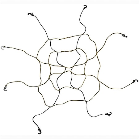 Cargo Net, Rubber, Black, Yellow MPN:06141