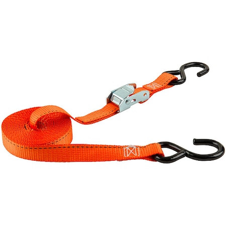 Tie Down Strap, S-Hook, Orange MPN:89115