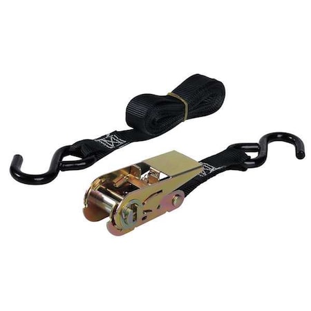 Tie Down Strap, S-Hook, Black MPN:89511