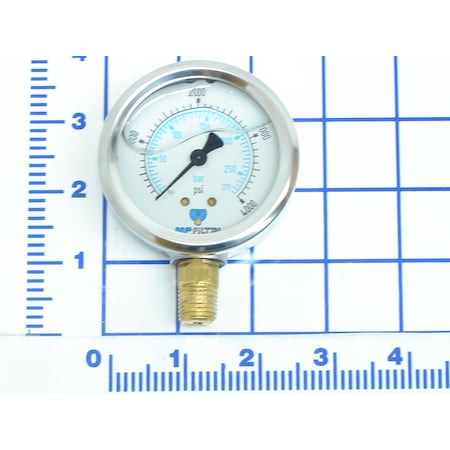 Misc, Gauge, Liquid Filled 4000 Psi, 3