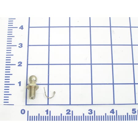 Dock Leveler, 10Mm Ball Stud W/Clip For MPN:710-399A